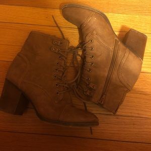 Madden girl lace up boots